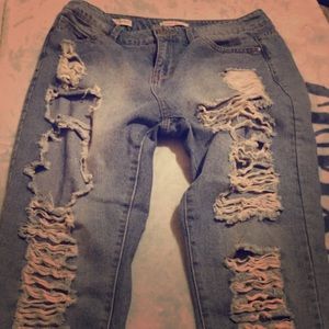 High Waisted Mom Jeans